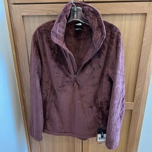 North Face Pullover. Maroon purple color. Size large.